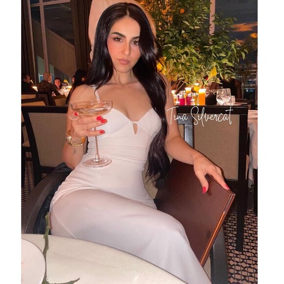 BLOGGER'S FAVE! Zara Stappy Midi Dress White NWT - Picture 14 of 16